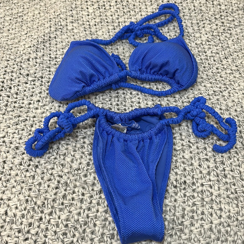 NWT Aerie Blue Bikini